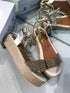SIMON BRONZ İPLİ HASIR SANDALET